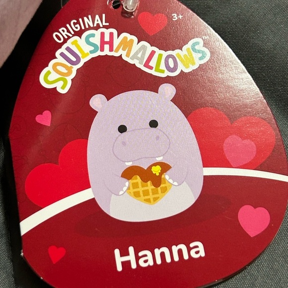 Squishmallows Hanna the Hippo Plush - Picture 7 of 9